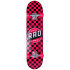 RAD Checkers Skateboard Komplett (7.75"|Rot)