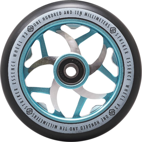 Striker Essence V3 Rad Schwarz 110mm türkis