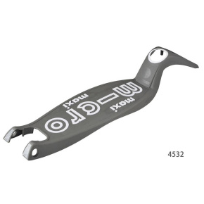 Platine für Maxi Micro Deluxe vulkan grau