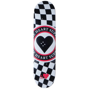 Heart Supply Insignia Check Skateboard (8"|Schwarz) Heart Supply Insignia Check Skateboard (8"|Schwarz)