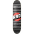 RAD Stripes Logo Skateboard Deck (8.125"|Grau)