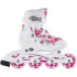 Roces Compy 8.0 Inlineskates Mädchen (Weiß/Violett|34-37)