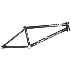 Volume x Follow the Leader Freestyle BMX Rahmen (20.5"|Ed Black) Volume x Follow the Leader Freestyle BMX Rahmen (20.5"|Ed Black)