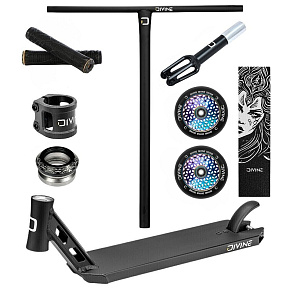 Freestyle-Scooter Custom Divine CrMo schwarz
