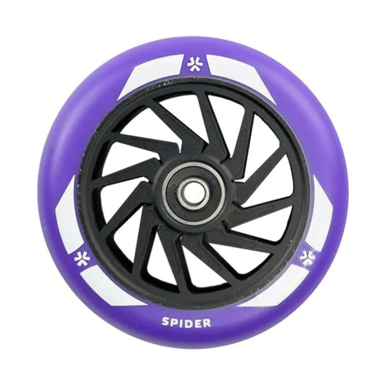 Union Spider Rad 110mm Lila/Schwarz