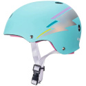Helm Triple Eight Certified Sweatsaver L-XL Teal Hologram
