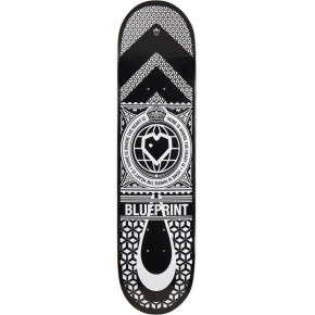Blueprint Home Heart Skateboard Deck (8"|Weiß) Blueprint Home Heart Skateboard Deck (8"|Weiß)