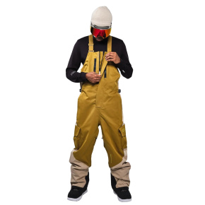 Whitespace 2L Cargo Isolierte Latzhose für Schnee (L|Taupe Grün Khaki) Whitespace 2L Cargo Isolierte Latzhose für Schnee (L|Taupe Grün Khaki)