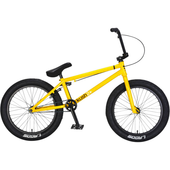 Mafia Kush 2+ 20" Freestyle BMX Fahrrad (20.4"|Gelber Spritzer)