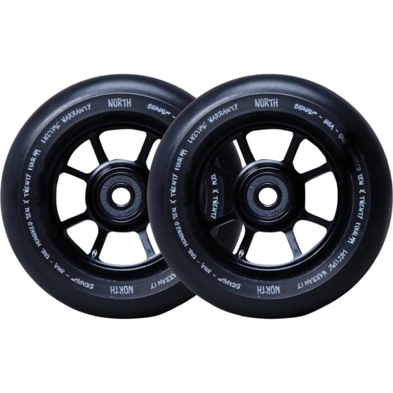 North Signal Rollen 110mm Matte Schwarz 24mm