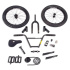 Stolen/Fiction Kassette V8 BMX Baukasten (Matt Schwarz|Linksantrieb)
