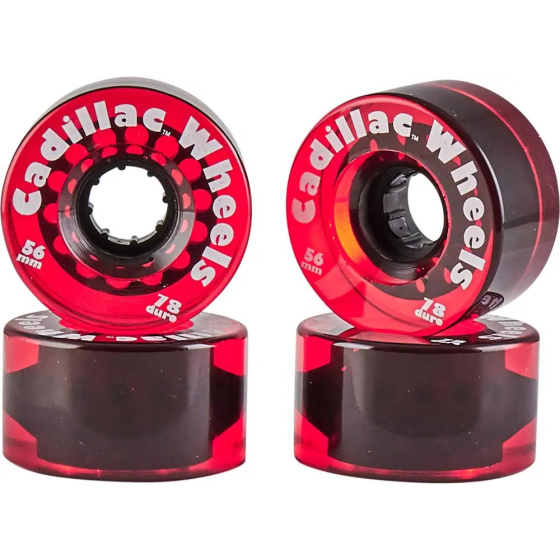 Cadillac Mini 4er-Pack Rollen (56mm|Rot)