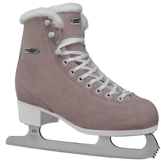 Roces Suede Eco-Fur Schlittschuhe (Suede Pink|38)