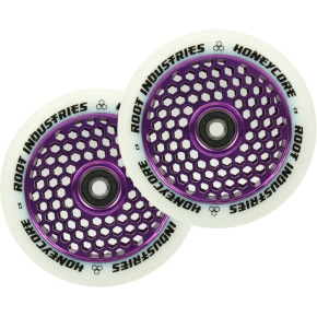 Root Industries Honeycore White 110mm Rollen 2 Stück lila