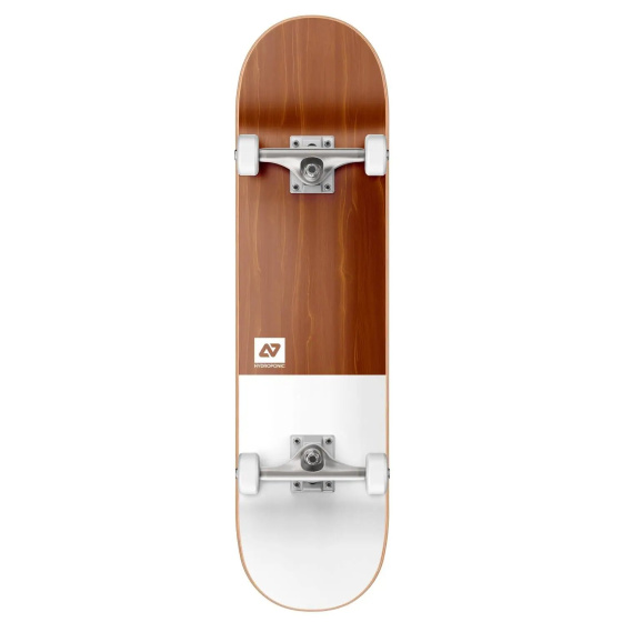 Skateboard Hydroponic Clean 7.75" Weiß-braun
