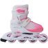 Roces Jokey X Inlineskates Mädchen (Weiß/Rosa|30-33)