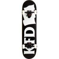 KFD Young Gunz Skateboard Komplett (7.25"|Flaggschiff Schwarz)