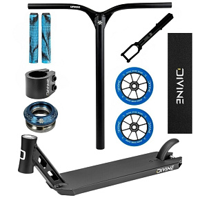 Freestyle Scooter Custom Divine Park ALU Schwarz/Blau