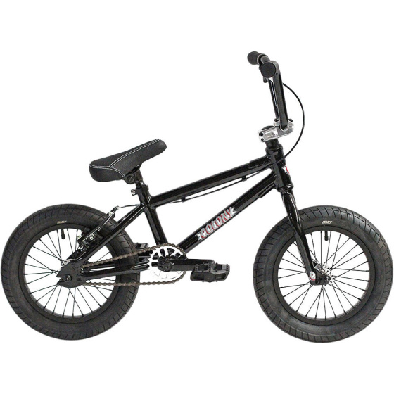 Colony Horizon 14" 2021 Freestyle BMX Fahrrad (13.9"|Glanzschwarz/Poliert)