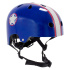 SFR Verstellbarer Kinderhelm - Blau / Silber - XXXS/XS 46-52cm