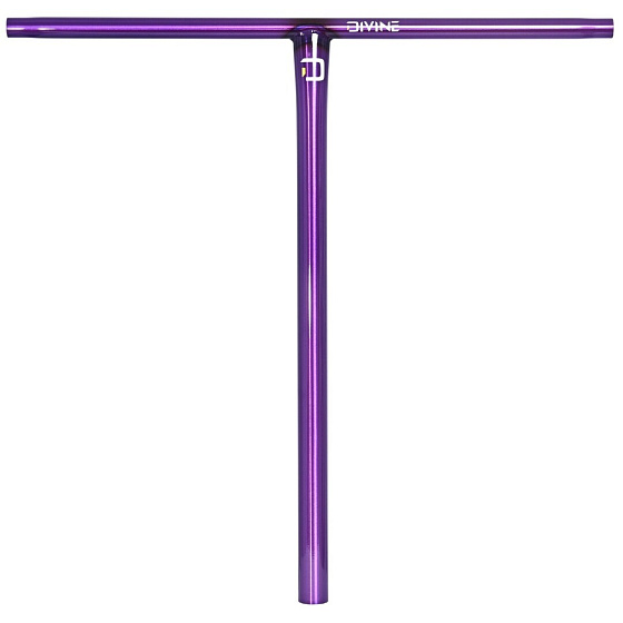 Divine T-bar Lenker Oversize 600x610 mm Polished Purple
