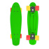 Skateboard FIZZ BOARD Grün, Rot-Gelb PU, grün