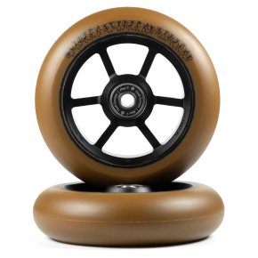 North Jon deVrind G4 Kolečka Na Freestyle Koloběžku 2-balení (115mm|Hnědá)