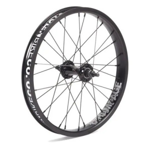 Stolen 16" Rampage BMX Vorderrad (16"|Schwarz) Stolen 16" Rampage BMX Vorderrad (16"|Schwarz)