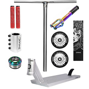 Freestyle-Scooter Custom Divine Street 6,5" Silber