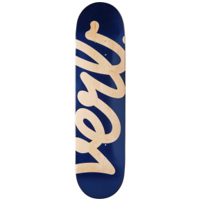 Verb Script Skateboard Deck (8"|Navy)
