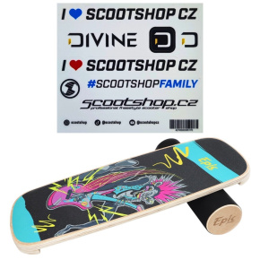 Set List samolepek + Balanční deska Epicstar Punk Monkey Set List samolepek + Balanční deska Epicstar Punk Monkey