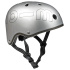 Micro Metalic Silver Helm