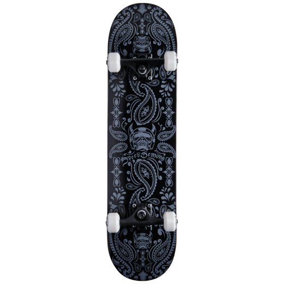 Skateboard Speed Demons Bandana 7.25" schwarz/grau