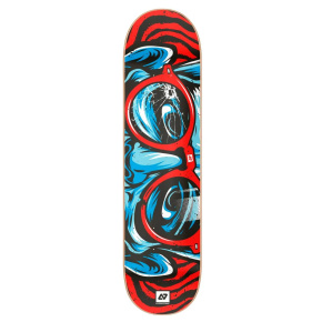 Hydroponic Glasses Skateboard (8.125"|Rund Rot)