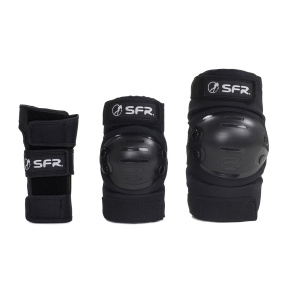 SFR Youth Ramp Triple Pad Set - Schwarz - Medium SFR Youth Ramp Triple Pad Set - Schwarz - Medium