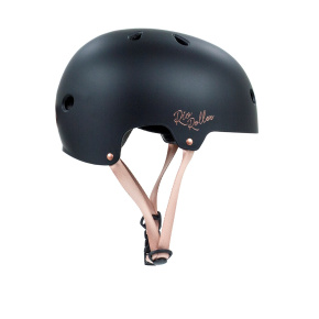 Rio Roller Rose Helm - Schwarz - S/M 53-56cm