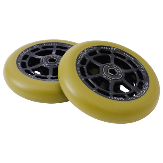 UrbanArtt Civic Rollen 110x24mm Schwarz/Armeegrün