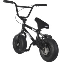 Wildcat Venom 2A Mini BMX Bike (Schwarz/Silber|mit Bremse)