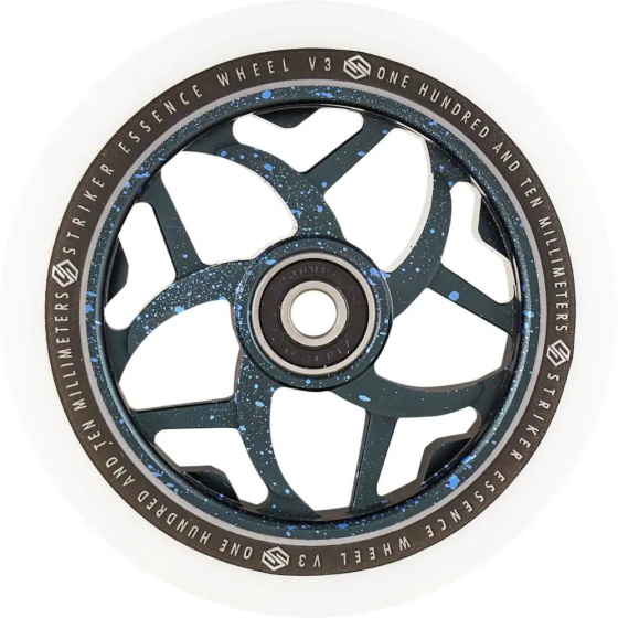 Striker Essence V3 White 110mm Blue Splash Rad