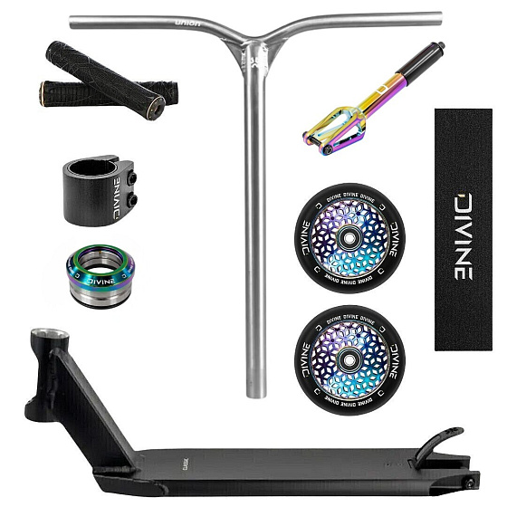 Freestyle-Scooter Custom Divine X Union Classic schwarz