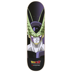 Hydroponic x DragonBall Z Cell Skateboard (8"|Schwarz)