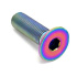 TLC Solid Titanium BMX Crank Spindle Schraube (Regenbogen)