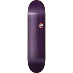 RAD Blank Logo Skateboard Deck (8.25"|Purpurner Ahorn) RAD Blank Logo Skateboard Deck (8.25"|Purpurner Ahorn)