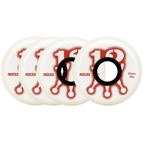 Roces M12 Aggressive Inline Kolečka 4-balení (58mm|Bílá/Červená) Roces M12 Aggressive Inline Kolečka 4-balení (58mm|Bílá/Červená)