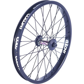 Colony Pintour 20" Vorderrad BMX Rad (Schwarz/Regenbogen)