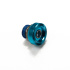 Druckknopf - Blau