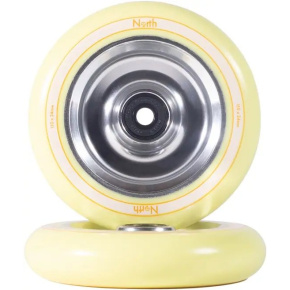 North Fullcore Rollen 110x24mm Silber/Creme 2 Stück