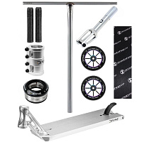 Stunt-Scooter Custom Divine Street 6" silber