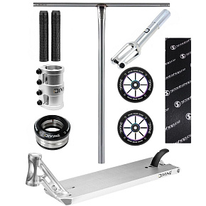 Stunt-Scooter Custom Divine Street 6" silber