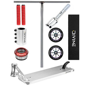 Stunt-Scooter Custom Divine Street 6" silber Stunt-Scooter Custom Divine Street 6" silber